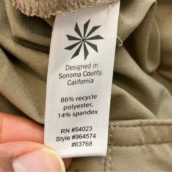 Athleta Gray Tan Wear Walk About Pleated Flare Skort Athletic Golf Tennis 16 - Picture 12 of 15